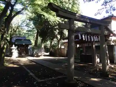 武蔵國府八幡宮の鳥居