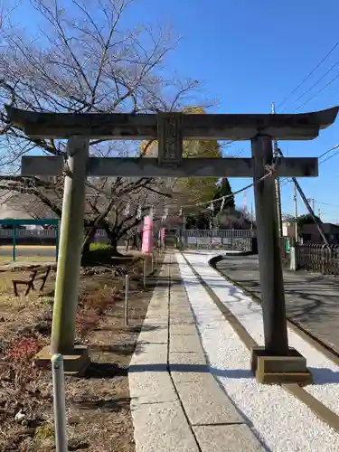 内間木神社の鳥居