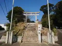 本田神明社の鳥居