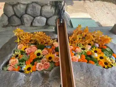 都波岐奈加等神社の手水舎