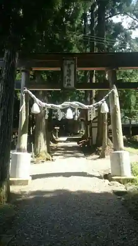 早池峰神社の鳥居