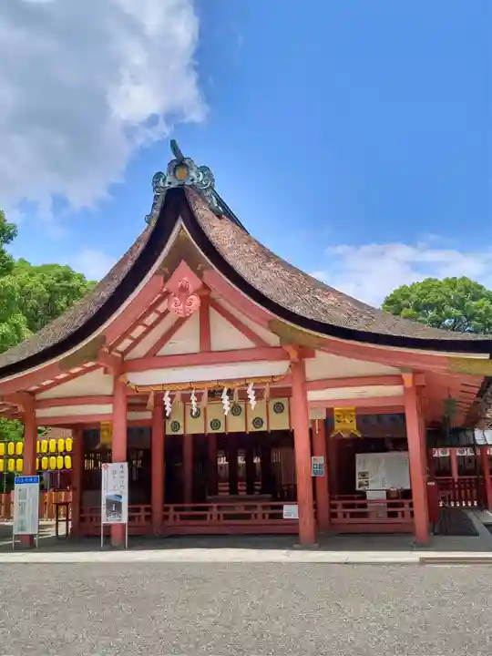 津島神社の本殿・本堂