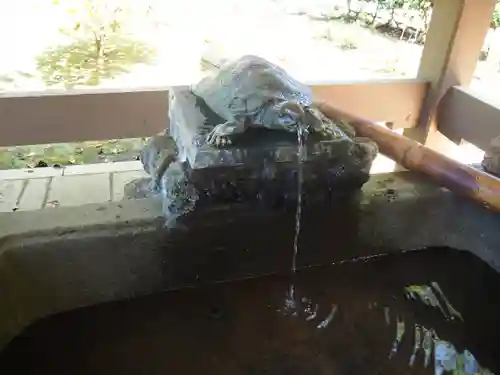 江島神社の手水舎