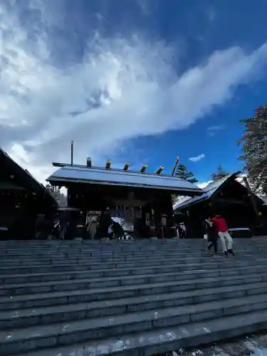 北海道神宮の山門・神門