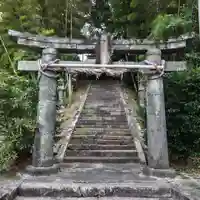湯江温泉神社の鳥居
