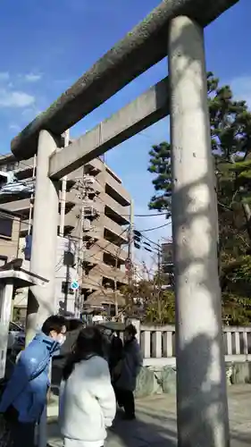 意富比神社の鳥居