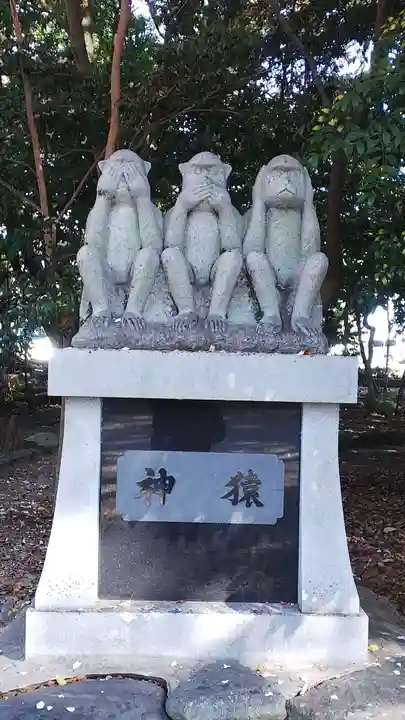 不乗森神社の狛犬