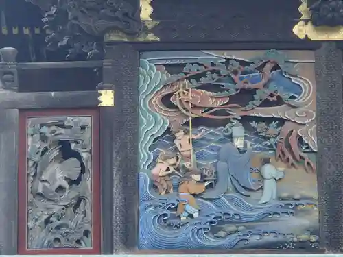 板倉雷電神社の芸術