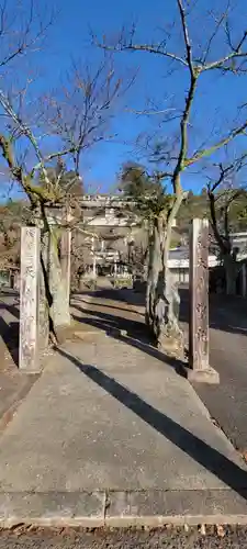 天鷹神社の鳥居