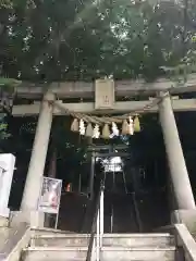 神鳥前川神社の鳥居