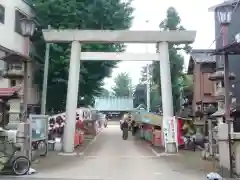 能見神明宮（元能見）の鳥居