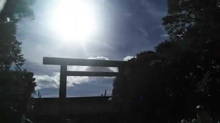 靖國神社の鳥居