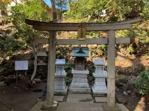 所澤神明社の末社・摂社