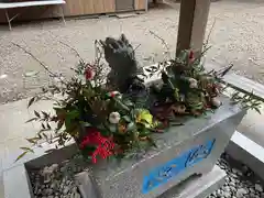 滑川神社 - 仕事と子どもの守り神の手水