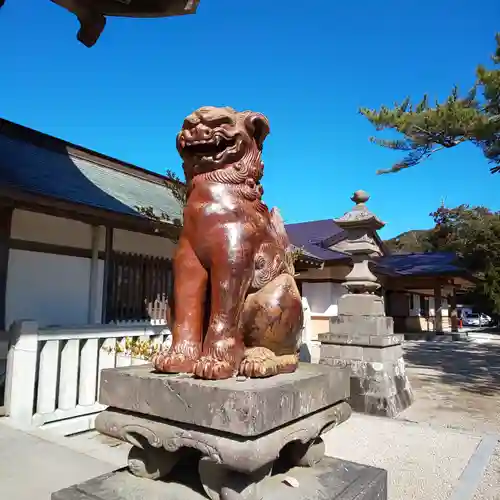 大洗磯前神社の狛犬