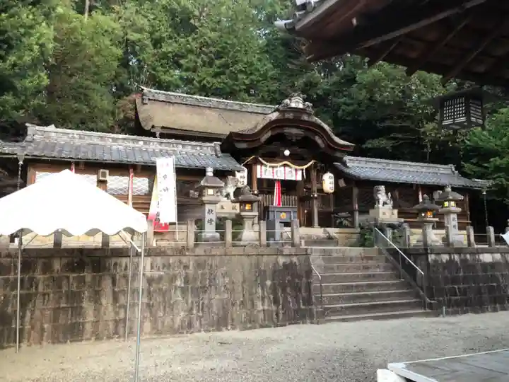 小槻神社の本殿・本堂