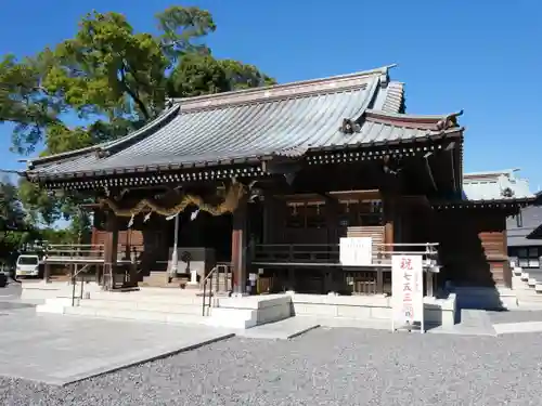 焼津神社の本殿・本堂