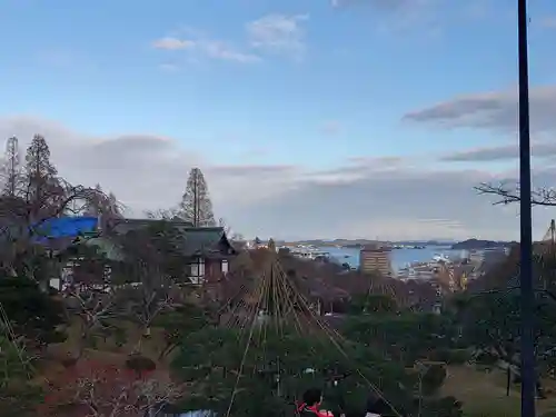 志波彦神社・鹽竈神社の景色