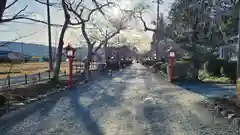 涼ケ岡八幡神社の庭園