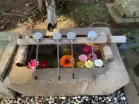 中川八幡神社の手水舎