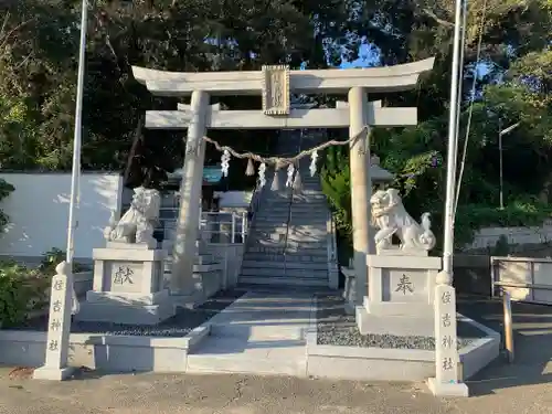 岬住吉神社の鳥居