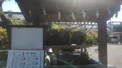 正八幡宮の手水舎