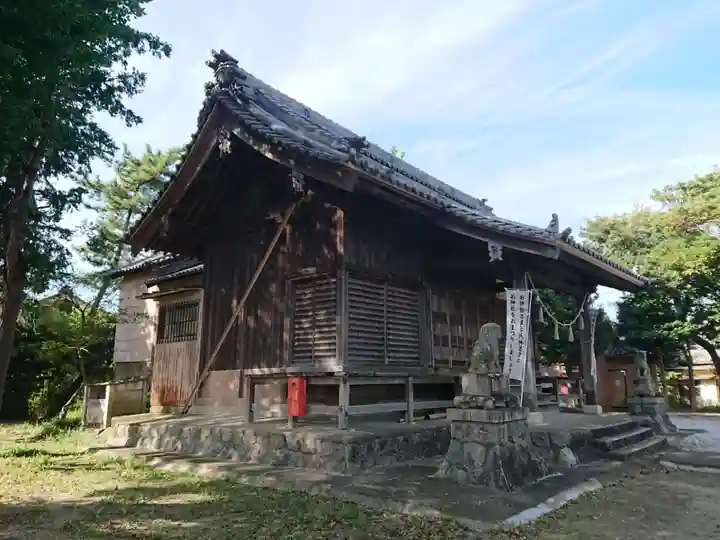 素盞嗚神社の本殿・本堂