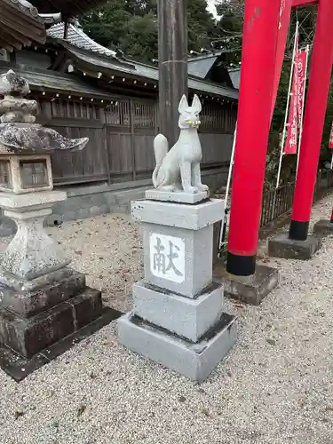 金井神社の狛犬