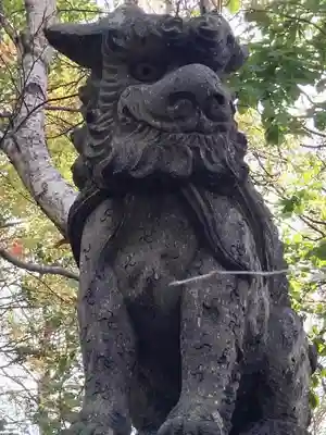 生振神社の狛犬