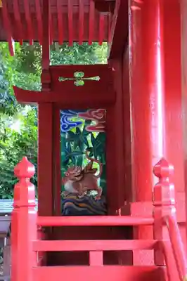 亀ケ池八幡宮の芸術