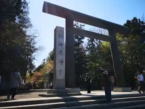 北海道神宮の鳥居