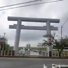 息栖神社の鳥居