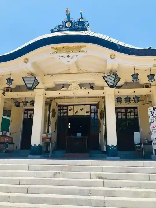 難波八阪神社の本殿・本堂
