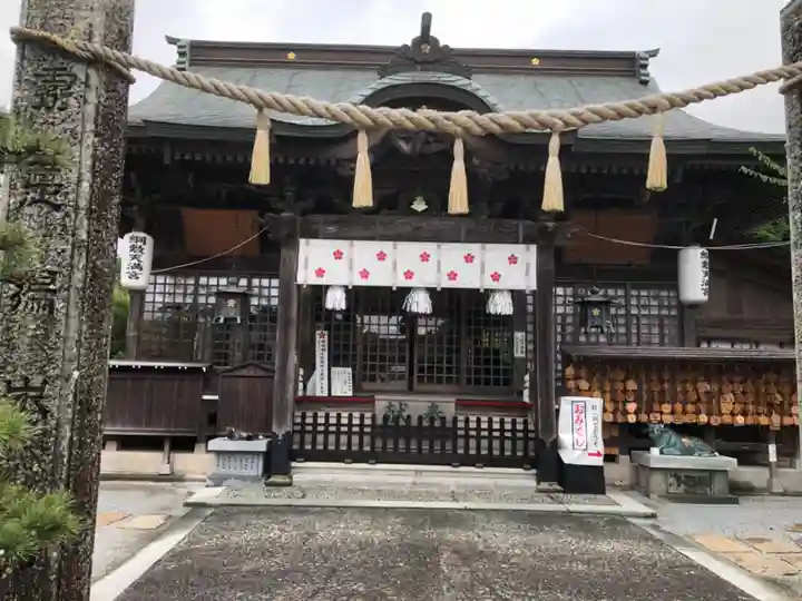 綱敷天満宮の本殿・本堂