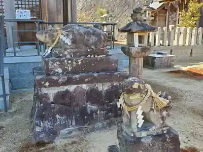 日下部天満神社の狛犬