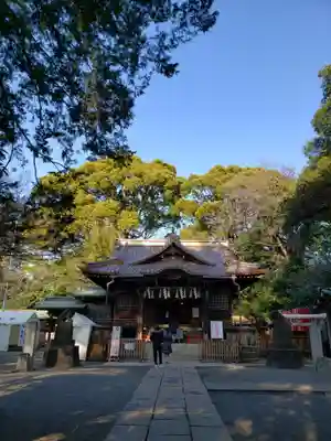 代々木八幡宮の本殿・本堂
