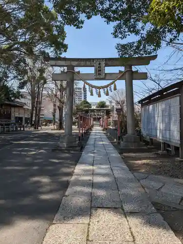 千住神社の鳥居