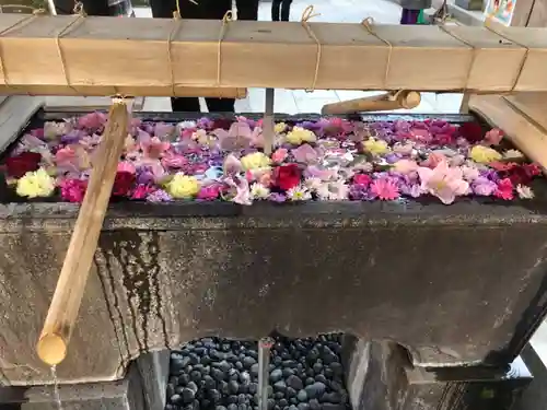 鳩森八幡神社の手水舎
