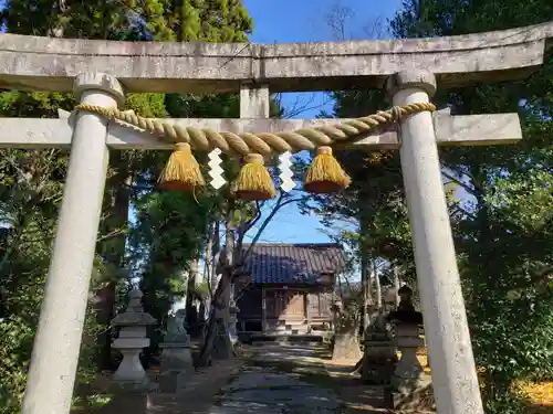 柳田神社の鳥居