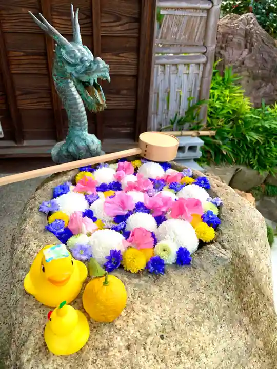 御井神社の手水舎