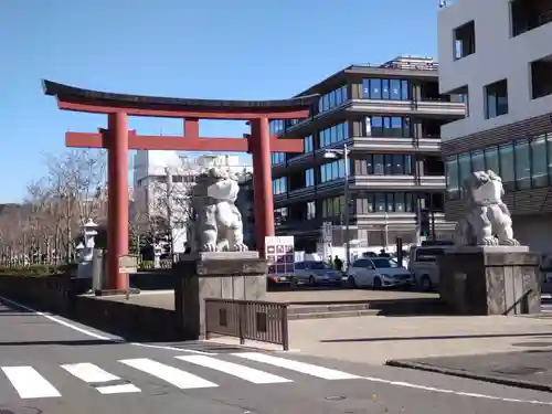 鶴岡八幡宮の鳥居