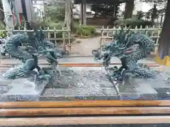 大國魂神社の手水