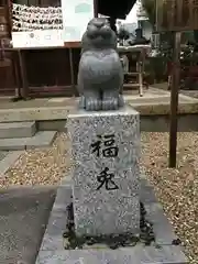 三輪神社の狛犬