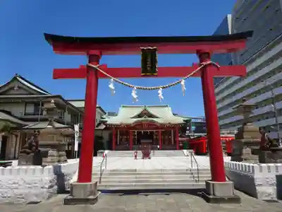 東京羽田 穴守稲荷神社の鳥居