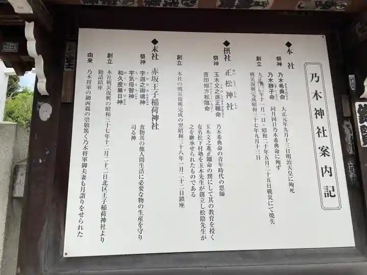 乃木神社の歴史