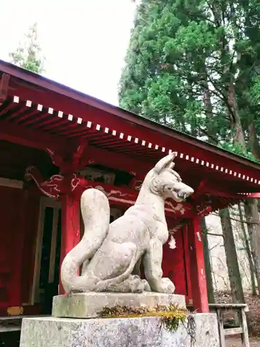 稲荷神社の狛犬