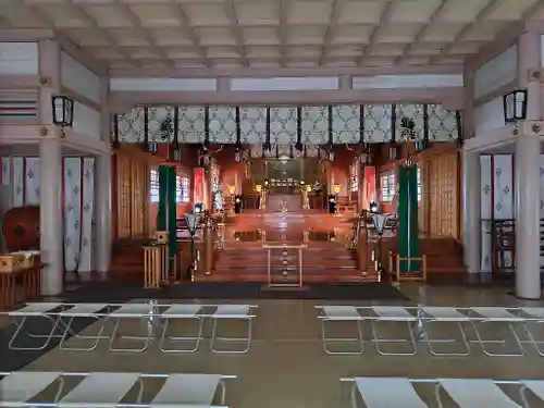 北海道護國神社の本殿・本堂