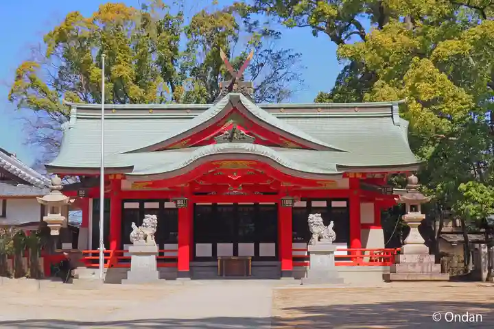 亀之森住吉神社の本殿・本堂