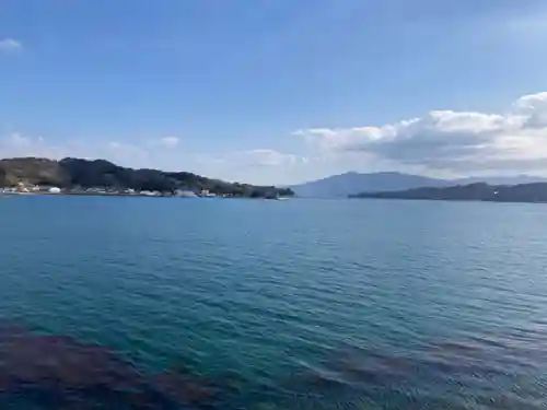 中厳前神社の周辺