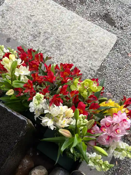 上尾御嶽神社の手水舎